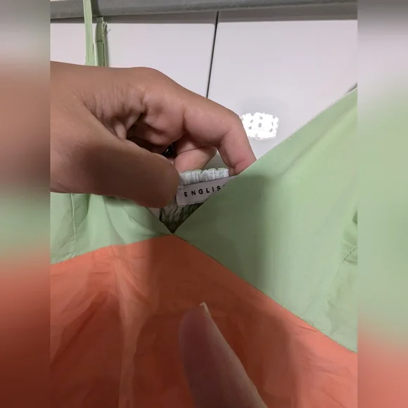 Colour Block Pastel Tiered Maxi Dress - Picture 6 of 8